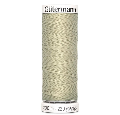 Нить Sew-All 200 м, Gutermann, 503 желтовато-серый