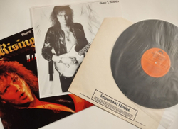 Винтажная виниловая пластинка LP Yngwie J. Malmsteens Rising Force Marching Out (UK 1985)