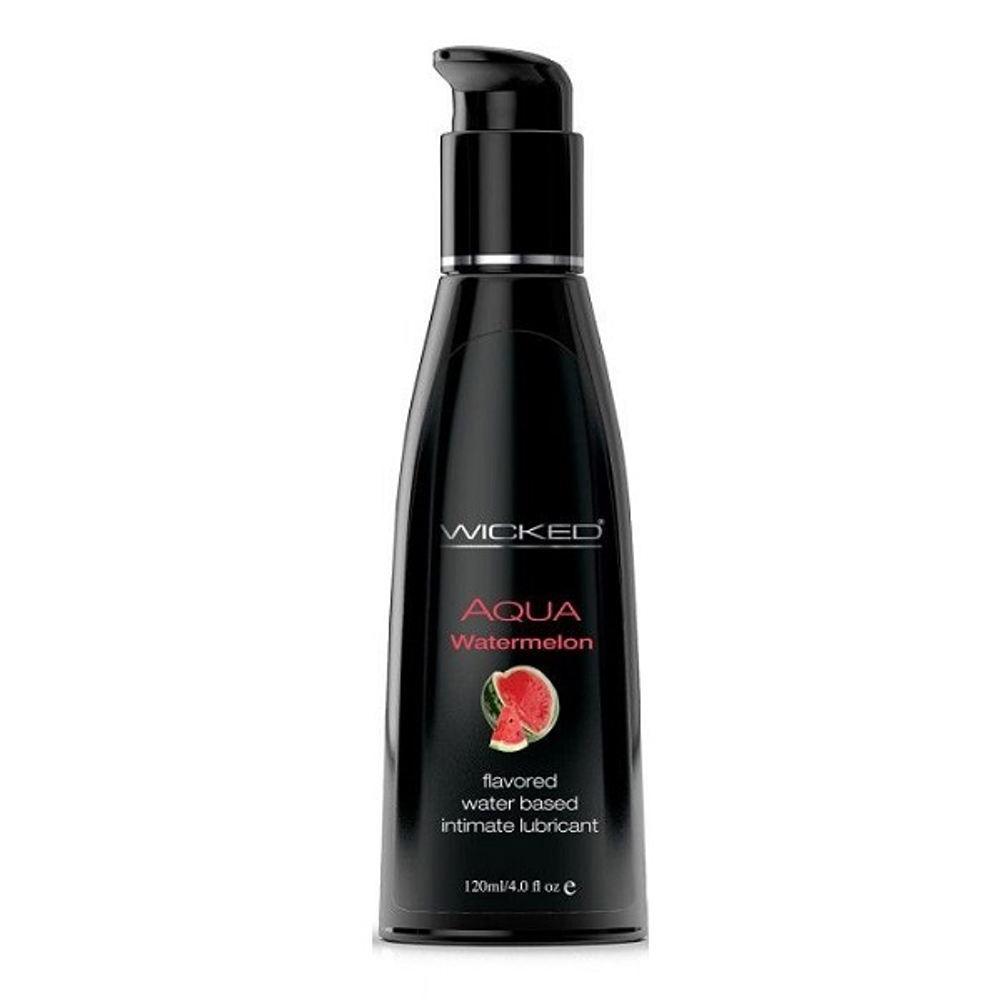 Лубрикант с ароматом арбуза Wicked Aqua Watermelon 120мл