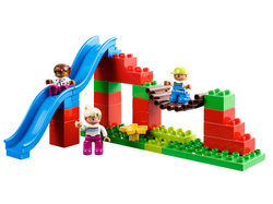 Lego Education Duplo: Детская площадка 45001 — Playground Set with Storage — Лего Образование