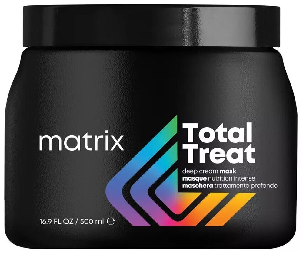 Matrix Total Results Pro Solutionist Total Treat Крем-маска для экспресс-восстановления волос, 500 мл, банка