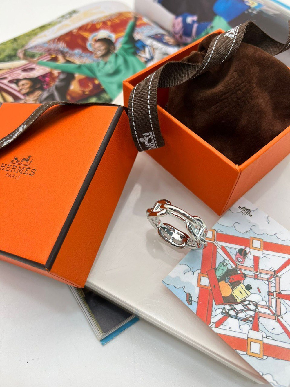 Держатель для платка Hermes