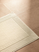 Коврик для ванной с фактурным бортиком мятного цвета из коллекции essential, 50x80 см