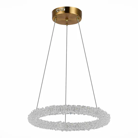 SL6110.203.01 Люстра подвесная ST-Luce Золотистый/Золотистый LED 1*25W 3000 - 6500K AVANA
