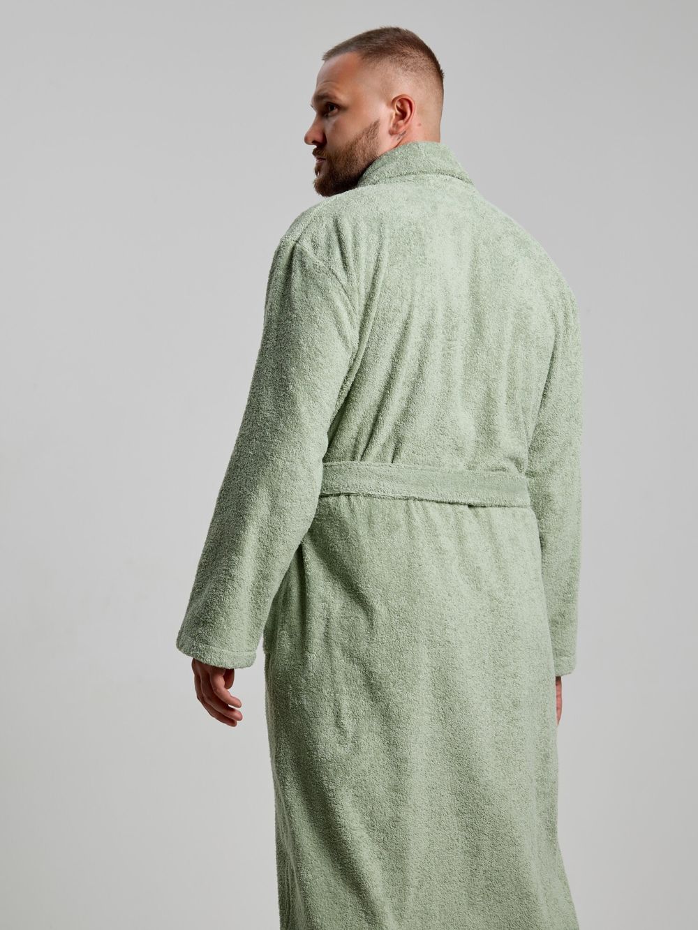 Халат мужской Комфорт-4 Виотекс СВ.- ОЛИВКОВЫЙ