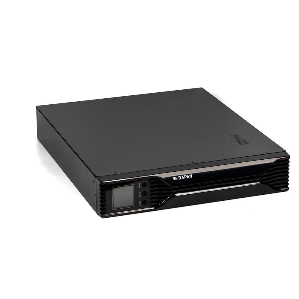 Источник бесперебойного питания RAPAN-UPS 1000 RACK-IN-2X9