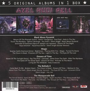 Axel Rudi Pell / Axel Rudi Pell (5 Original Albums In 1 Box)(5CD)