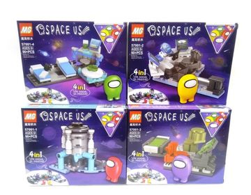 Конструктор MG Among Us 4 вида