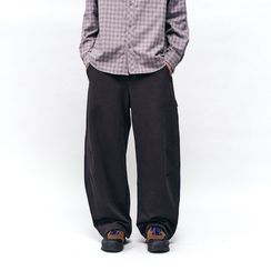 Штаны спорт. NOTHOMME WIDE BASIC MONTE, черный