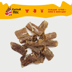 Лакомства для собак Сытый пёс / Аорта говяжья / 100 грамм