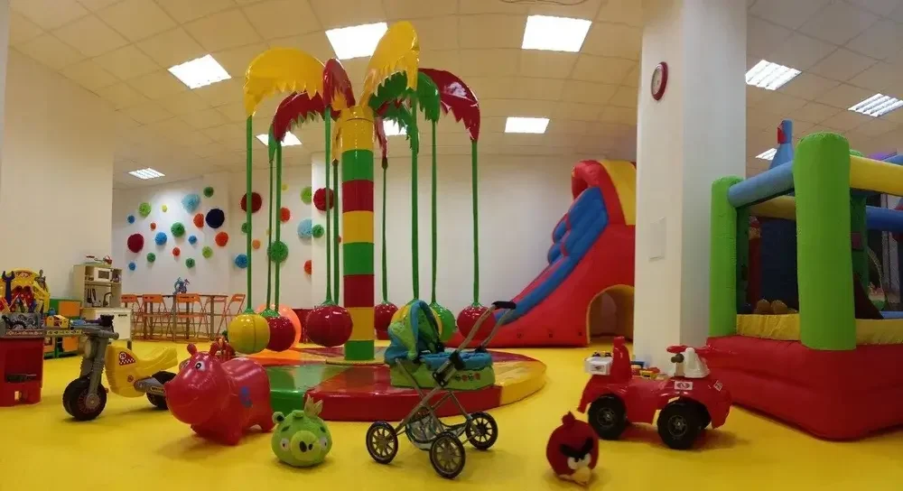 Детская карусель «Кокосовая пальма» тематическая