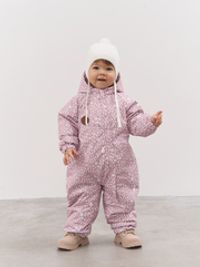 Комбинезон демисезонный мембранный "Солнечные зайчики - розовый" 0+