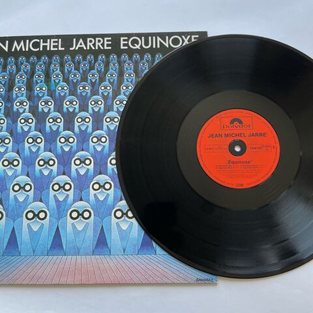 Винтажная виниловая пластинка LP Jean Michel Jarre Equinoxe (Германия 1978)