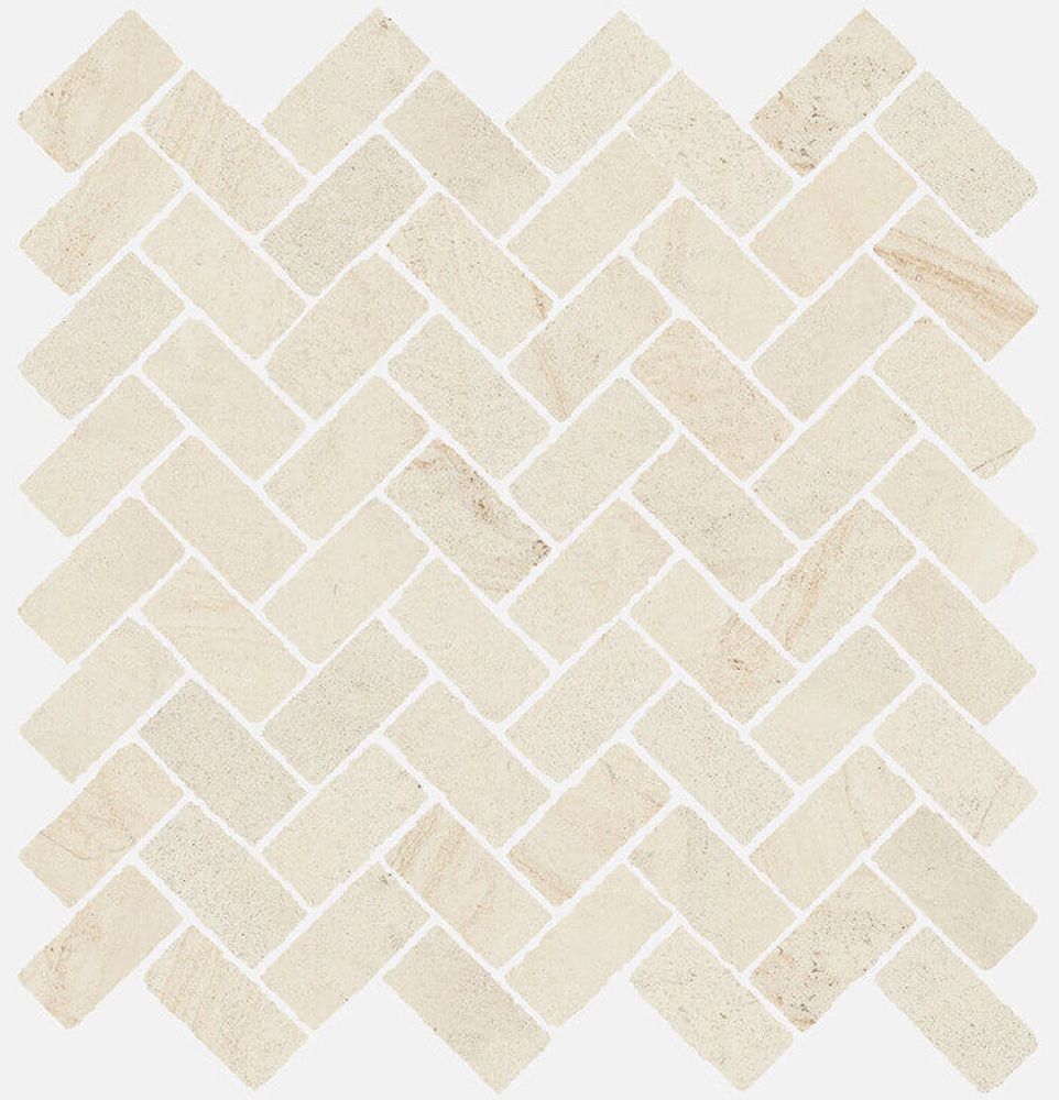 Italon Room White Stone Mosaico Cross 29.7x31.5