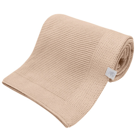 Плед вязаный classic бронза