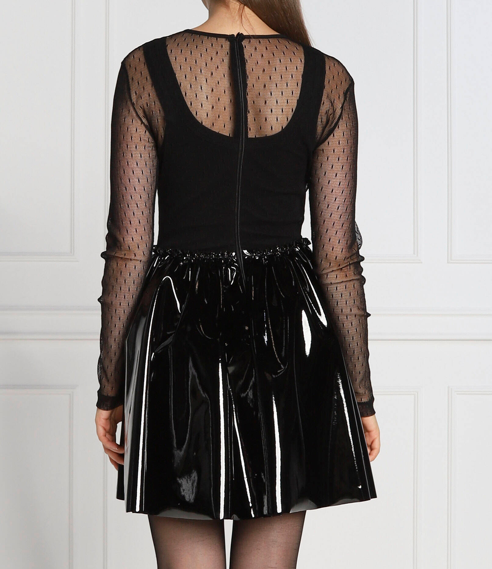 кружевное платье Red Valentino - черный(1R3MJ09J6L9)