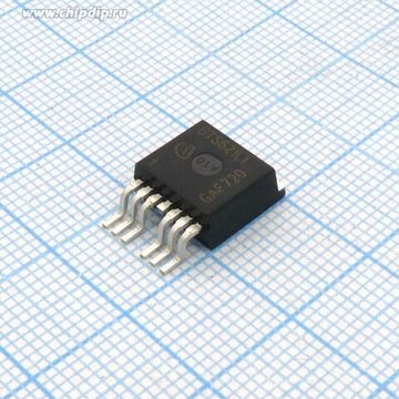 Микросхема  VND10B (в аналоге BTS621L1) / TO263-7