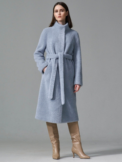 Шуба женская чебурашка тедди эко, SilverFox (арт. S2220-000)