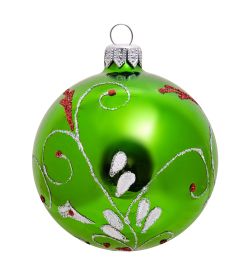 Элита НФШ-1267 Набор ел.украшений Шар 3шт «Лирика» 80 мм