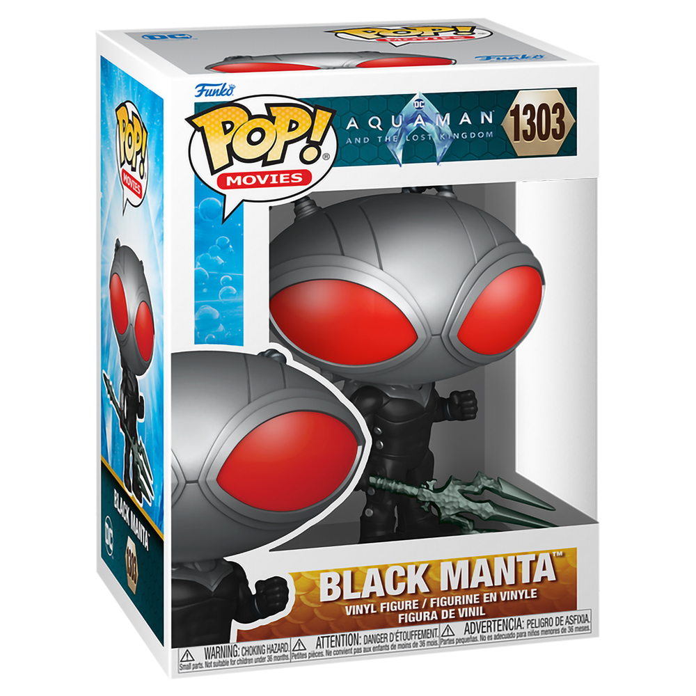 Фигурка Funko POP! Aquaman And The Lost Kingdom Black Manta w/Trident (1303) 67567