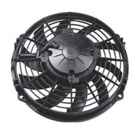 Электровентилятор 12 В, 225 мм, 80 Вт, тип В-на радиатора/нагнетание, 500 м3/час