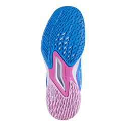 Детские теннисные кроссовки Babolat Jet Mach 3 All Court Shoe Kids - Blue, Pink