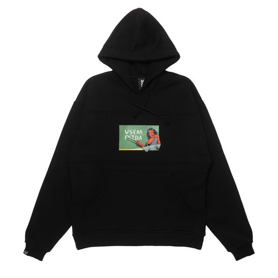 Худи HOOK Училка черный