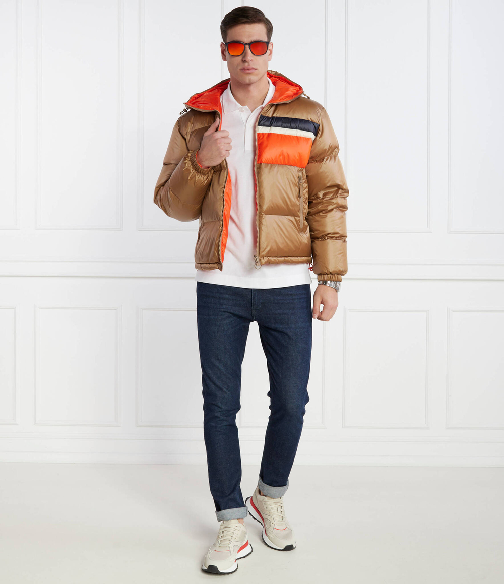 Двухсторонняя куртка Lacoste - коричневый(BH1639)