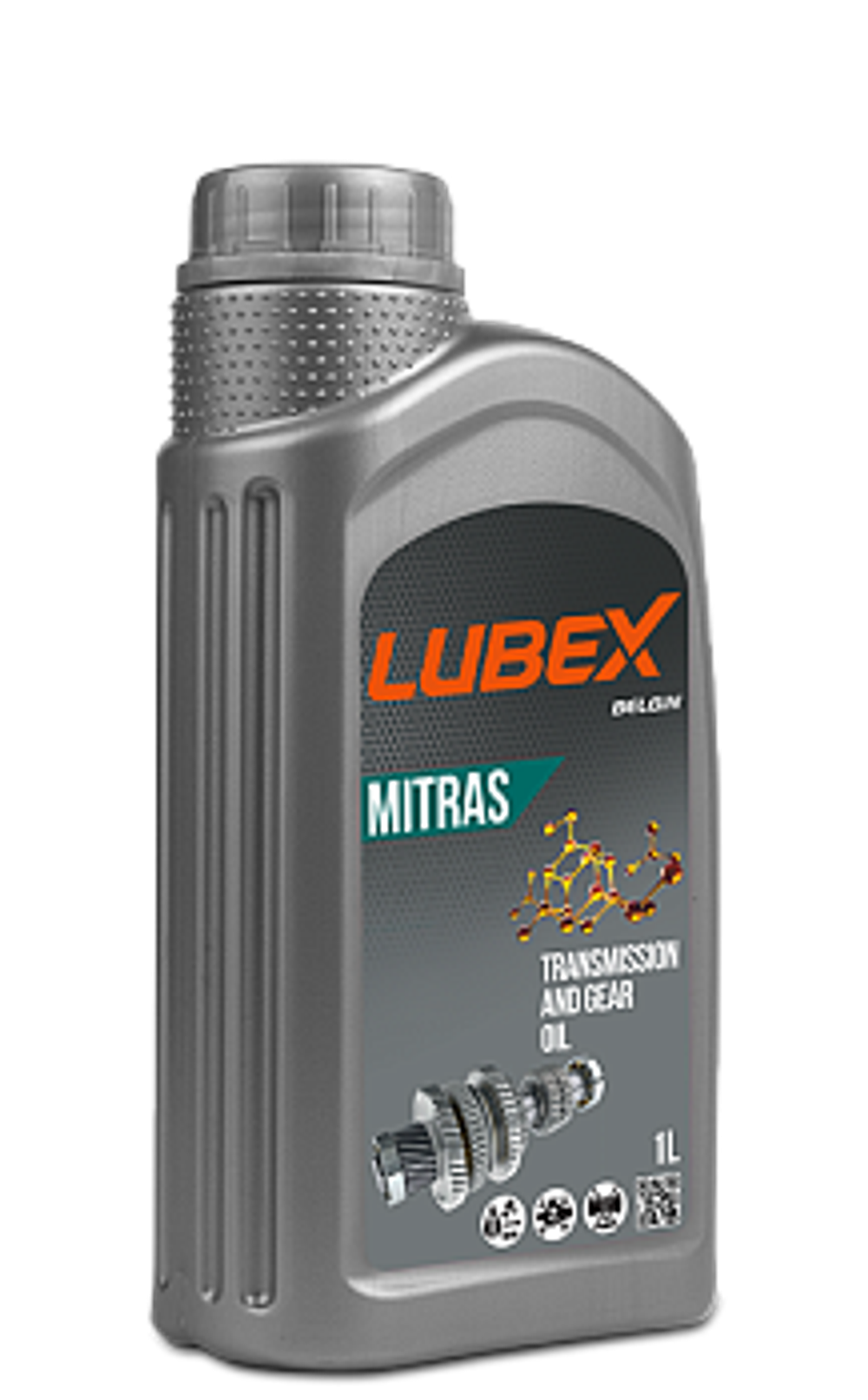 Масло транс Lubex Mitras AX HYP 80W-90 GL-5 MST (1л)