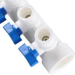 Коллекторы без воздухоотводчика KALDE 3 вых/синий