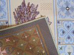Гобеленовая дорожка Лаванда 39х150