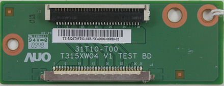 Connector Board T315XW04 V1 TEST BD / 31T10-T00