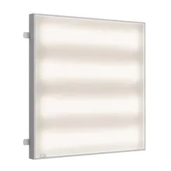 STP-G-1001-P-36-4K-40 Св-к ДВО ST Luce STANDART IP40 590*590*40мм 36Вт 4200лм 4000К призма(Грильято) Коммерческое освещение