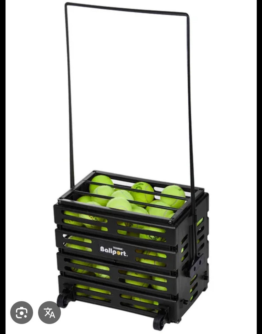 Корзина для мячей, TOURNA BALLPORT DELUXE WITH WHEELS (Tennis, Padel)