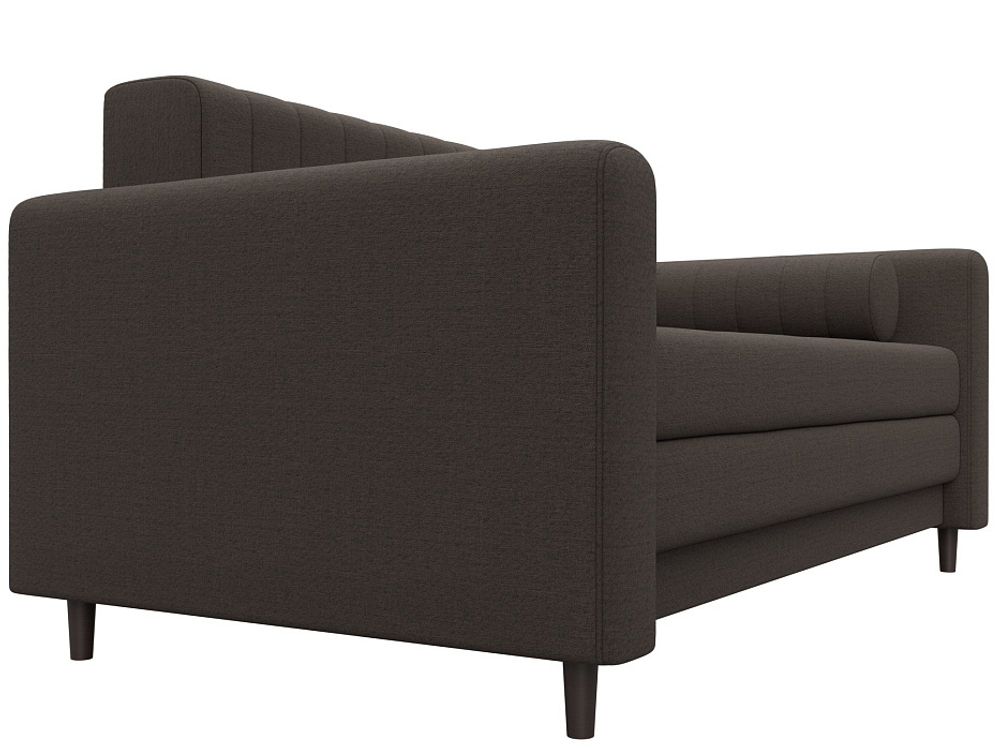 Диван прямой Лига-070 РОГОЖКА Амур 05 коричневый