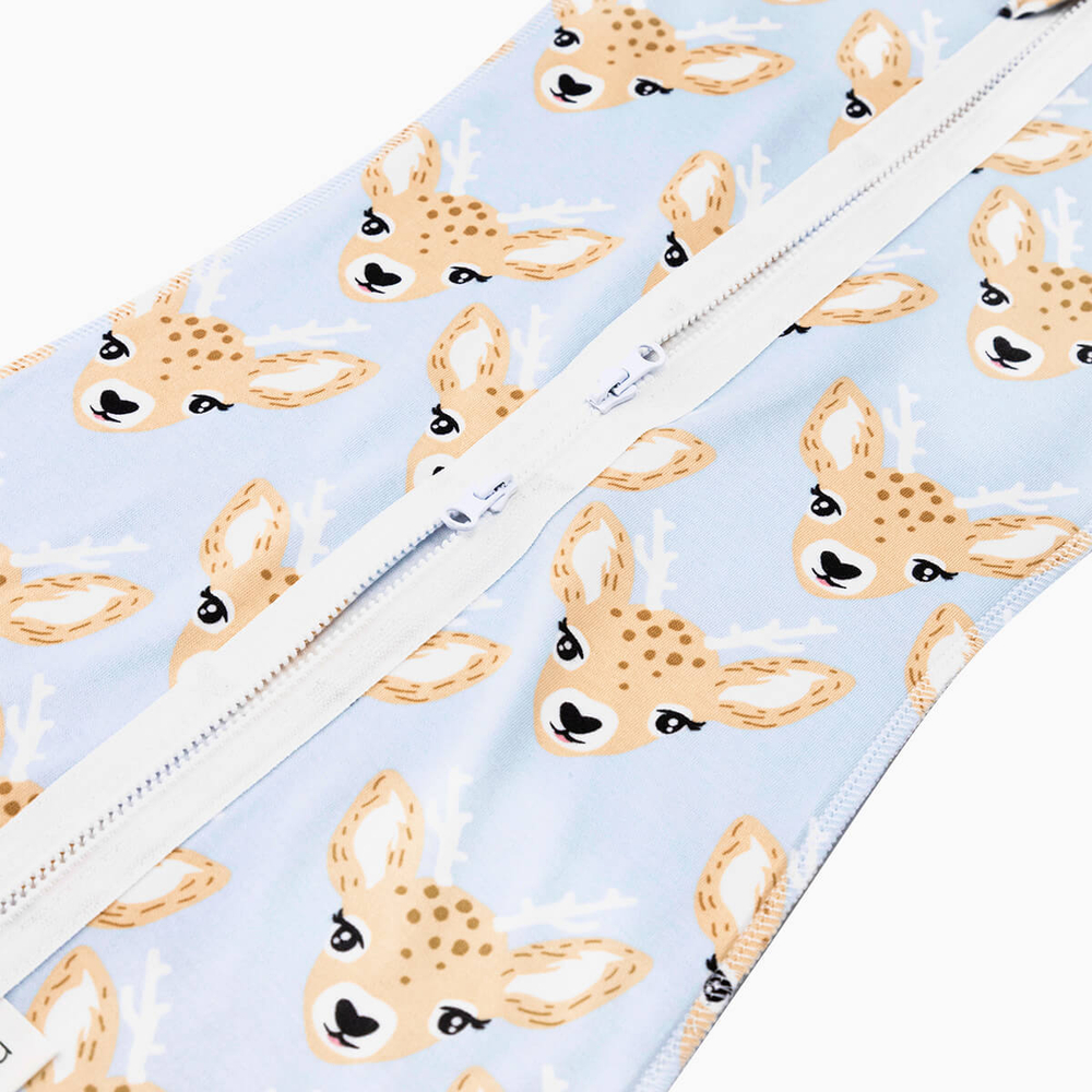 Пеленальный кокон и шапочка Mjölk Оленята Новые