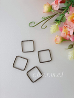 Рамки для сумок, 20 мм, толщина 2,2, цвет черный