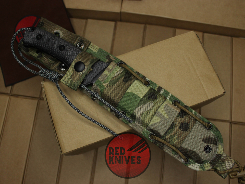 Нож Chris Reeve Pacific Black PAC-1001 survival knife, serrated