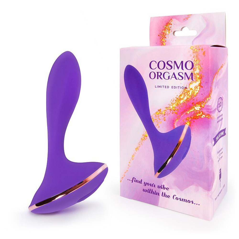 Вибростимулятор для точки G Cosmo Orgasm – 15,5 см, широкое основание
