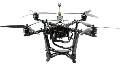 FPV дрон Зверобой с тепловизором 10 дюймов 915MHz 4.9GHz