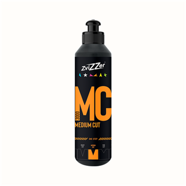 Zvizzer Medium Cut 3000, 250 мл - Среднеабразивная полировальная паста