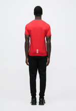 EA7 Emporio Armani UNISEX - Базовая футболка - Красный