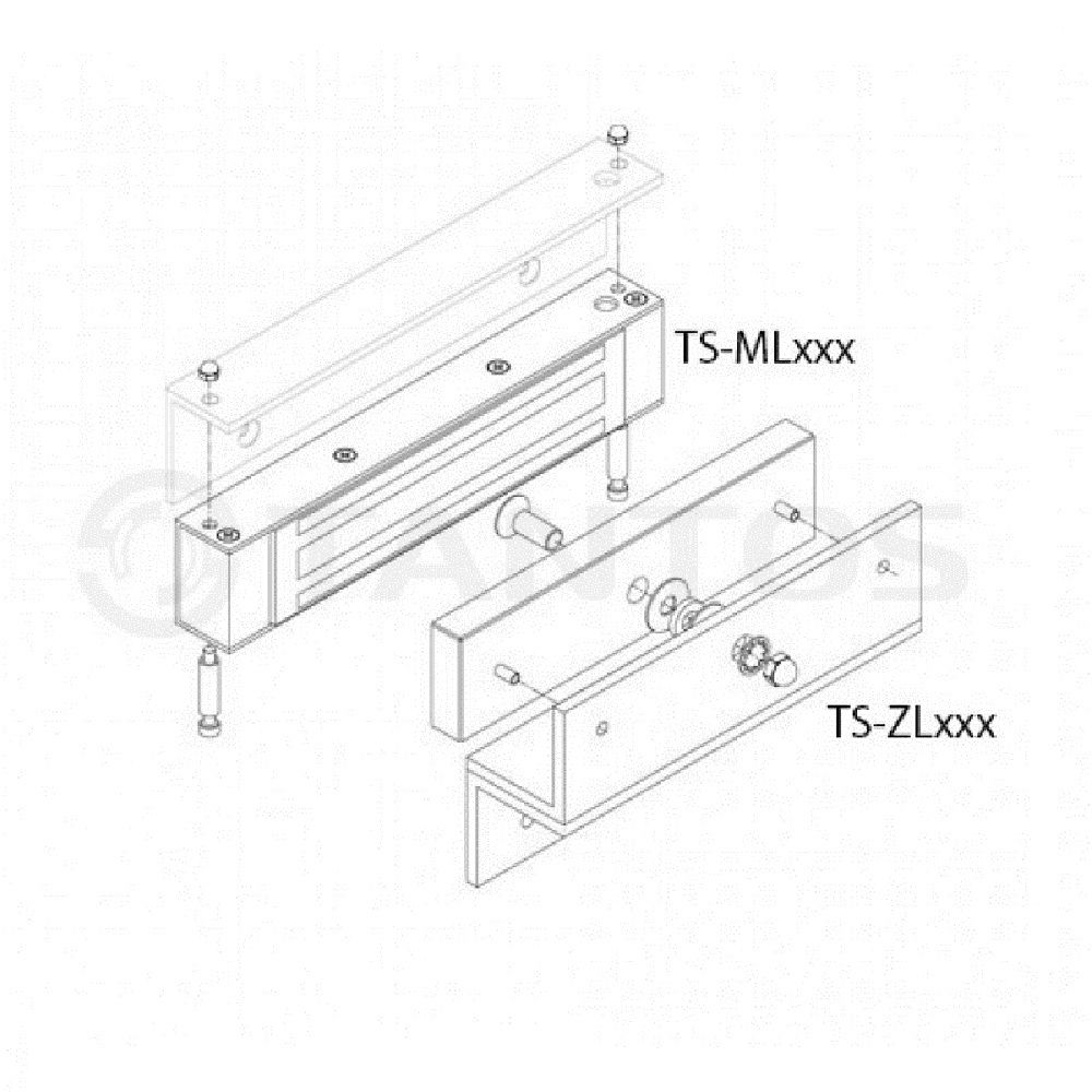 TS-ZL300 Монтажный уголок для замка Tantos TS-ML300