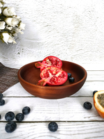 Деревянная тарелка Art of Siberia из массива сибирского кедра T229