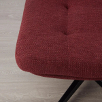 Кресло и пуф - IKEA HAVBERG, 66х99х92 см, красный, ХАВБЕРГ ИКЕА