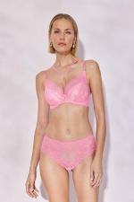 Трусики-бразилиана French Kiss (Размер: 42) (Цвет: розовый)