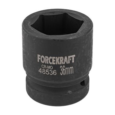 Головка ударная 1'', 36мм (6гр.) FORCEKRAFT FK-48536