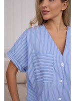 Пижама с шортами и рубашкой