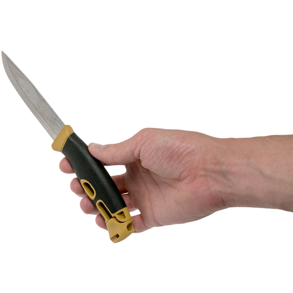 Нож Morakniv Spark Yellow, нержавеющая сталь, цвет желтый