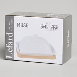МАСЛЕНКА LEFARD "MUSE" НА ДЕР. ПОДСТАВКЕ 17*12,5*8 СМ